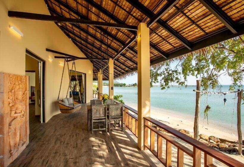 فيلا غرفتين نوم مطلة على البحر, Absolute Beachfront Resort