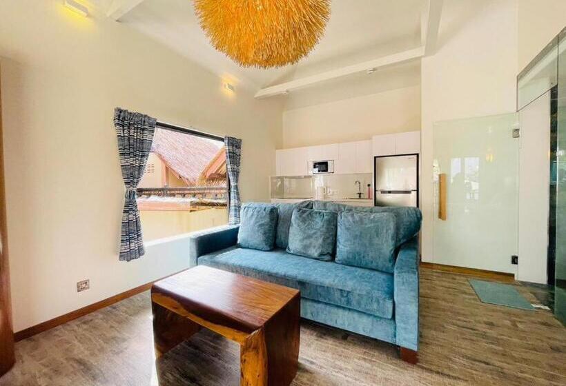 فيلا غرفة نوم واحدة مطلّة علي البحر, Absolute Beachfront Resort