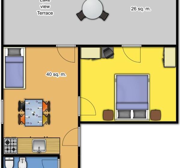 1 Bedroom Apartment Lake View, Residence Bellavista