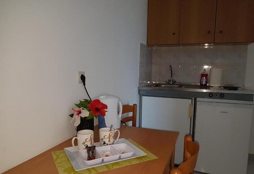 Апартаменты 1 Спальня с Балконом, Pyrgos Hotel Apartments