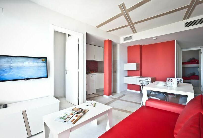 침실 2개 바다 전망 아파트, Ryans Ibiza Apartments  Only Adults