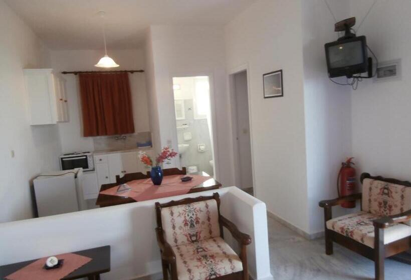 Апартаменты 1 Спальня Нижний Этаж, Galini Bungalows