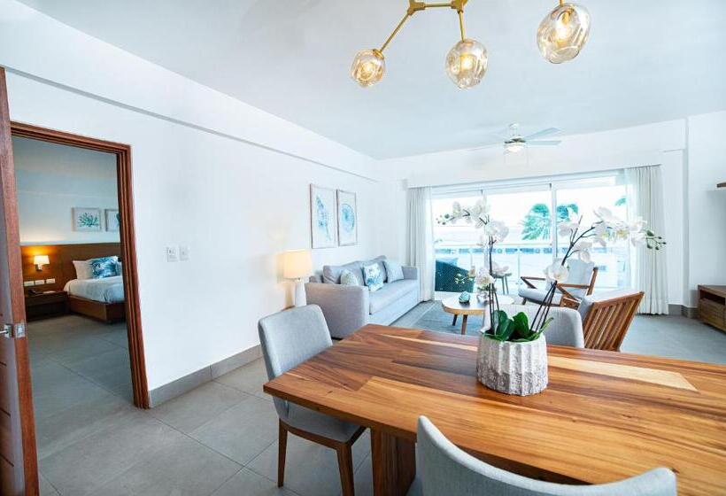 침실 1개 풀장 전망 아파트, Presidential Suites Cabarete   Room Only