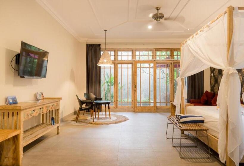 Вилла с 1 спальней и бассейном, 18 Suite Villa Loft At Kuta