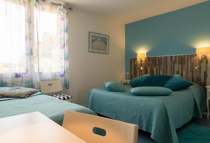 Номер Стандарт Трехместный, Logis Hôtel Corintel Bordeaux Est