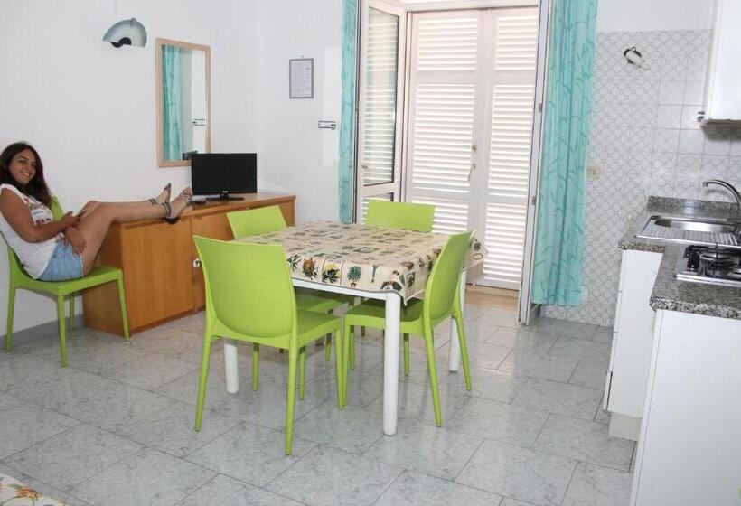 Апартаменты 1 Спальня Вид на Море, Aparthotel Villa Marinù