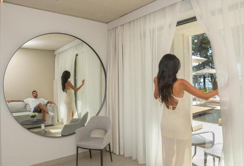 Chambre Individuelle Vue Piscine, Ensana Aquahouse