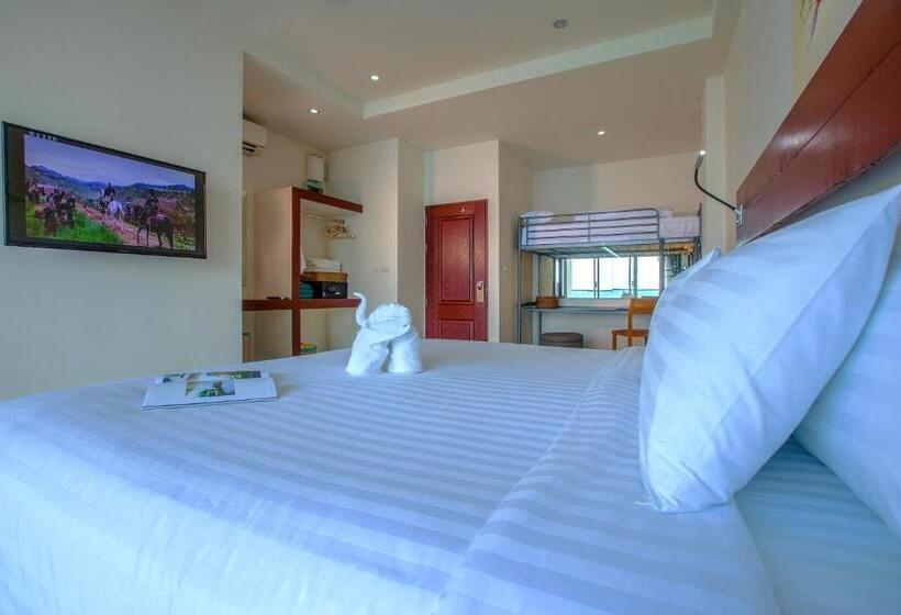 غرفة عائلية مطلّة علي البحر, Norn Talay Surin Beach Phuket