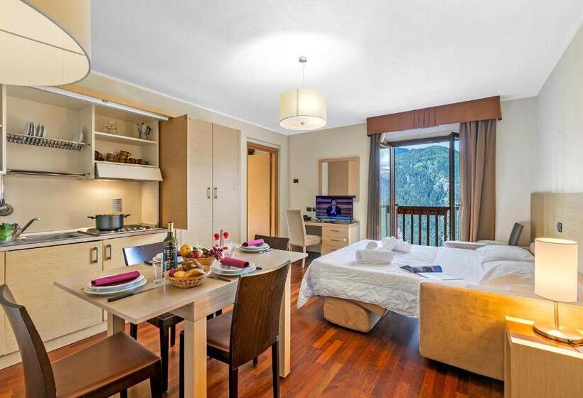 침실 1개 전망 아파트, Residence Cianfuran  Happy Rentals