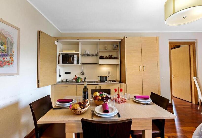 침실 1개 전망 아파트, Residence Cianfuran  Happy Rentals