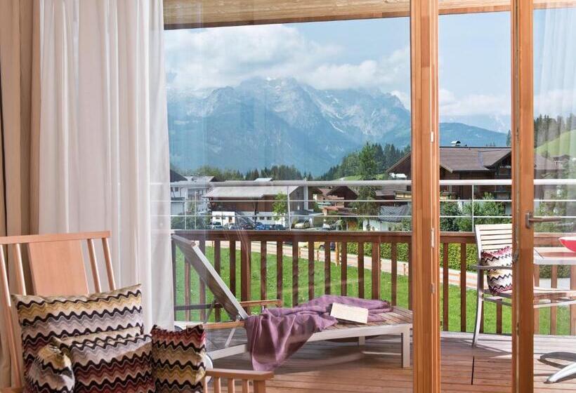 Апартаменты 1 Спальня с Балконом, Ferienwohnungen Am Travel Charme Bergresort Werfenweng