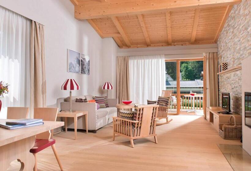 Апартаменты 2 Спальни с Балконом, Ferienwohnungen Am Travel Charme Bergresort Werfenweng