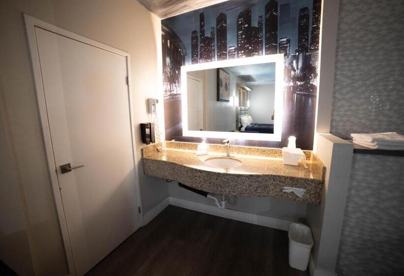 스탠다드 룸 킹사이즈 침대, Mid City Inn & Suites Pico Rivera