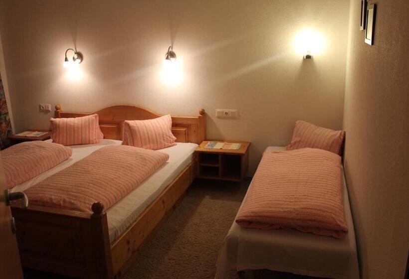 Апартаменты 2 Спальни с Балконом, Pension Luzenberg