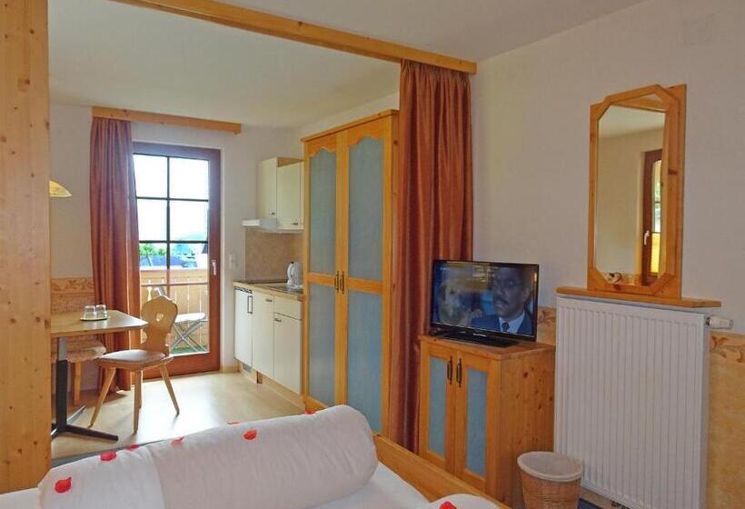 Standard studio with lake view, Staudacher Hof Das Romantische Haus