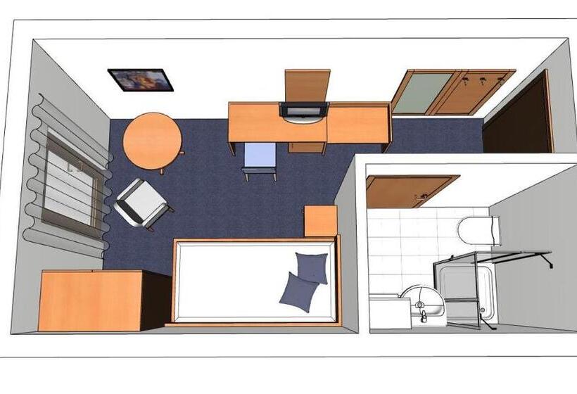 クラシックシングルルーム, Vitalzeit Hotel Weber