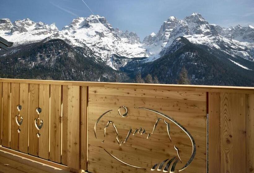 اتاق استاندارد با چشمانداز کوهستان, Panorama Hotel Fontanella