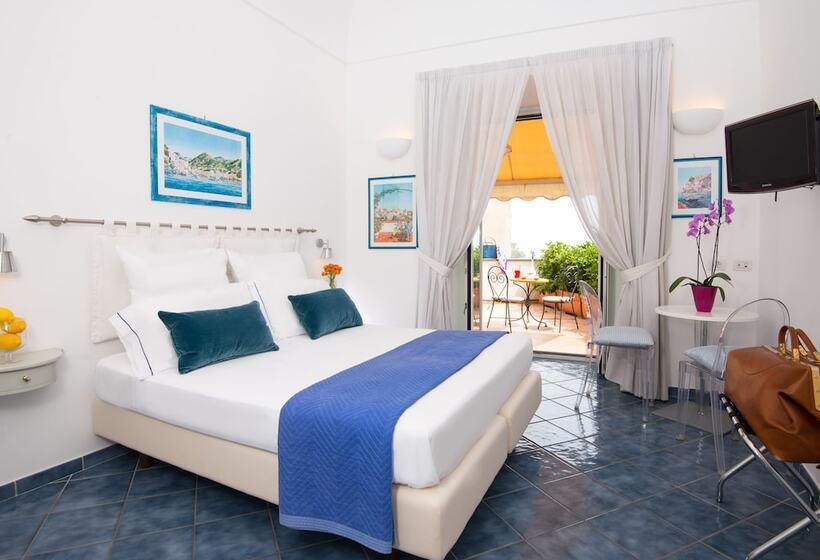 اتاق سوپریور با چشم‌انداز دریا, Residenza Pansa B&b