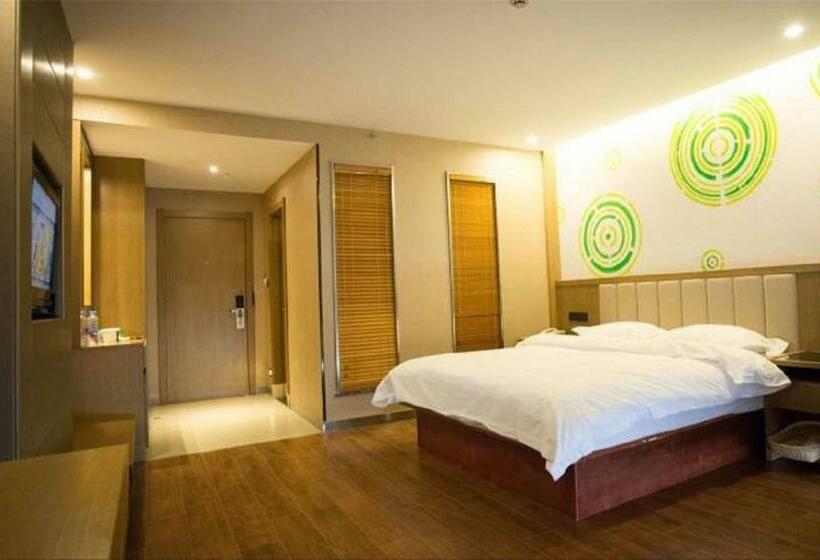 Номер Стандартный Кровать Куин, Greentree Inn Jiangsu Taizhou Dongfeng Road Express