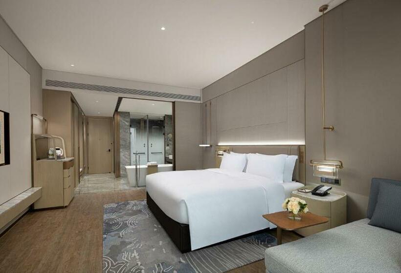 اتاق لوکس با تخت بزرگ, Wonderland Hotel Ningbo International Conference Center