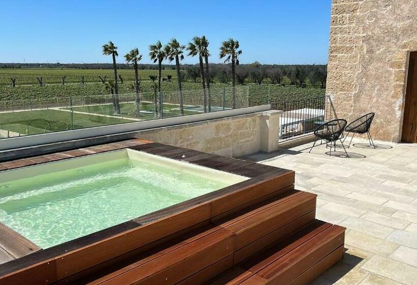 Люкс с Террасой, Masseria Torleanzi Wine Relais