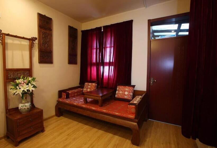 اتاق لوکس با تخت بزرگ, Beijing Yue Bin Ge Courtyard