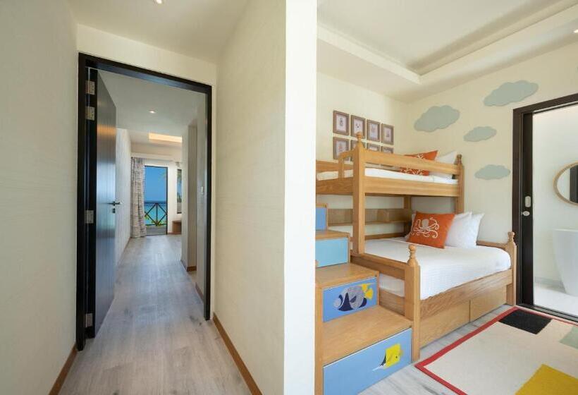 اتاق خانوادگی با چشم‌انداز دریا, Oblu Xperience Ailafushi  All Inclusive With Free Transfers