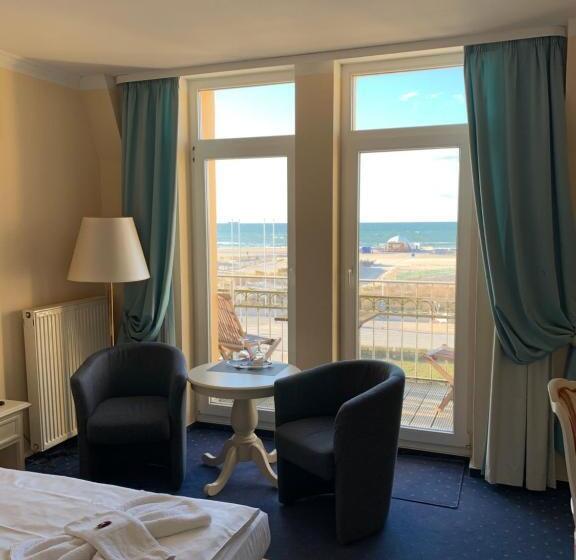 带海景的标准房, Bellevue Warnemünde