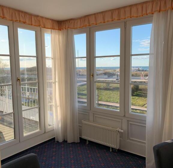 带1个卧室的带海景的公寓, Bellevue Warnemünde