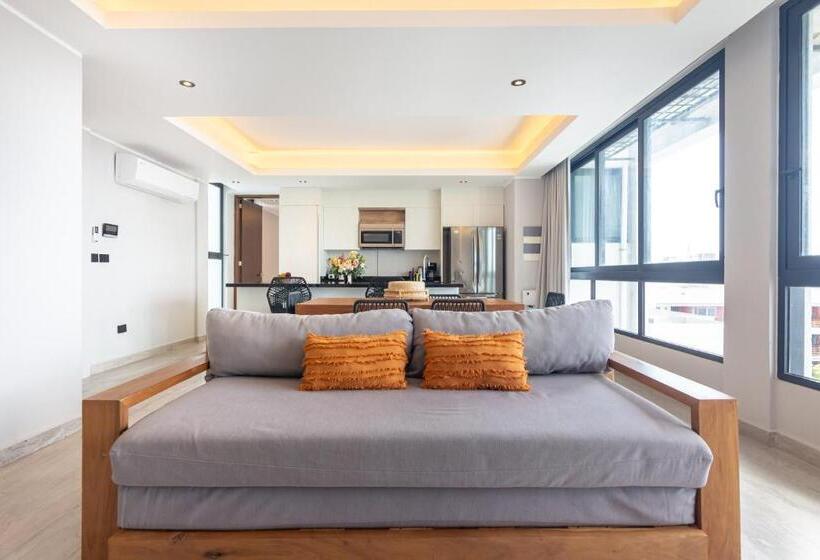 Apartamento Ático 1 Quarto, Toh House Luxury By Boutique Apartments Mx