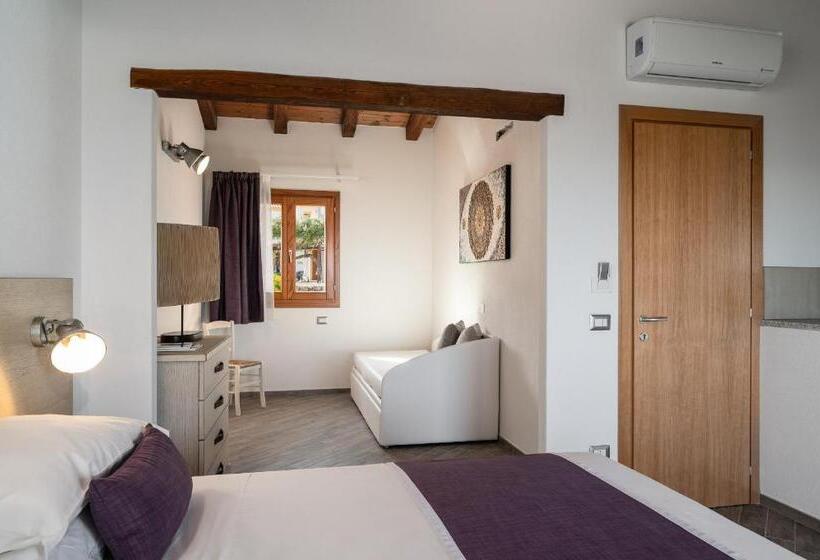 オーシャンビューデラックスルームバルコニー付き, Coro E Bentu Rooms & View