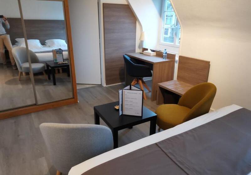 Номер Superior, Logis Hotel Le Relais De La Poste Restaurant Le Fil Du Temps