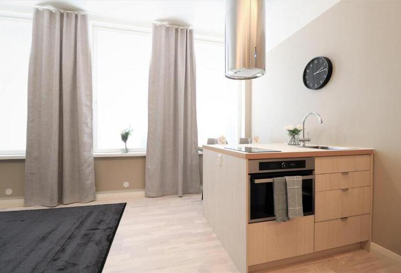침실 2개 아파트, Forenom Aparthotel Vaasa