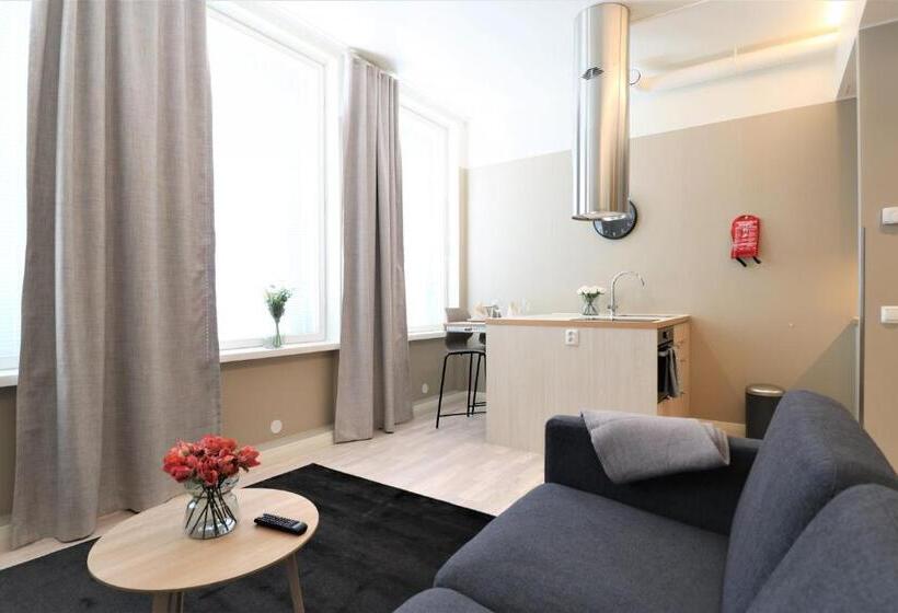 침실 2개 아파트, Forenom Aparthotel Vaasa