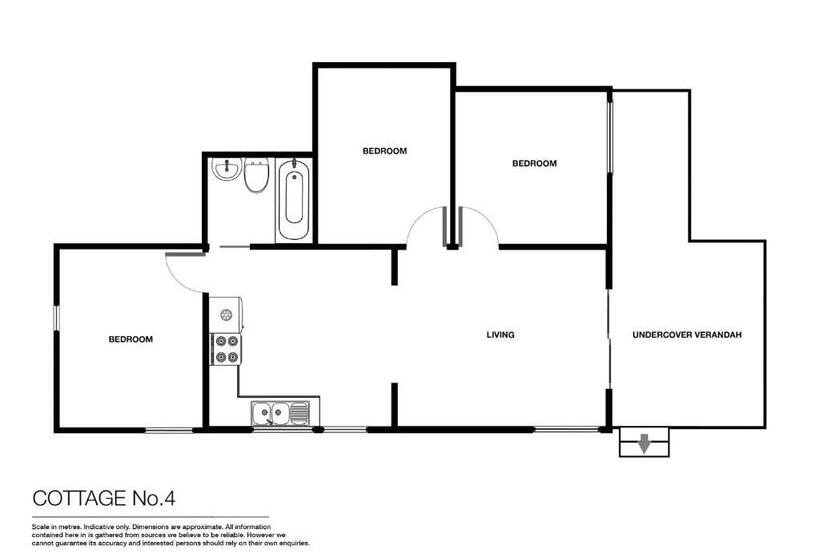 בקתה סטנדרטית, Calm Waters Waterfront Cottages