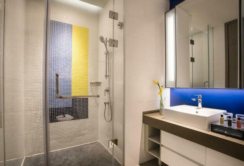 带大床的标准工作室, Citadines Aparthotel Gaoxin Xi An