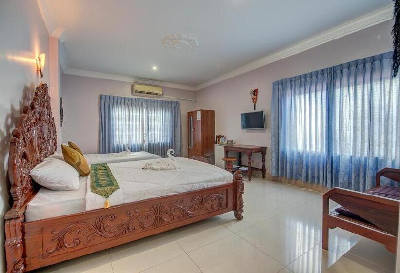 高级家庭房间, Dv Angkor Villa
