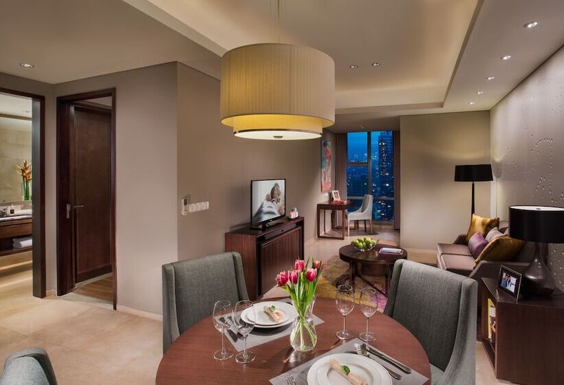 Апартаменты Ejecutiva 2 Спальни, Ascott Kuningan Jakarta