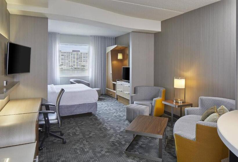 이그제큐티브 룸 킹사이즈 침대, Courtyard By Marriott St. Petersburg Clearwater/madeira Beach