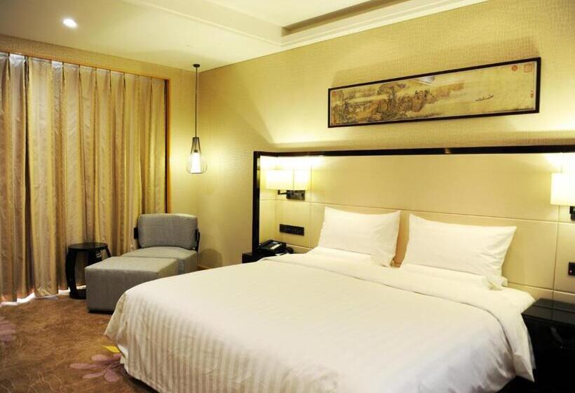 스탠다드 룸 킹사이즈 침대, Pullman Qingdao Ziyue
