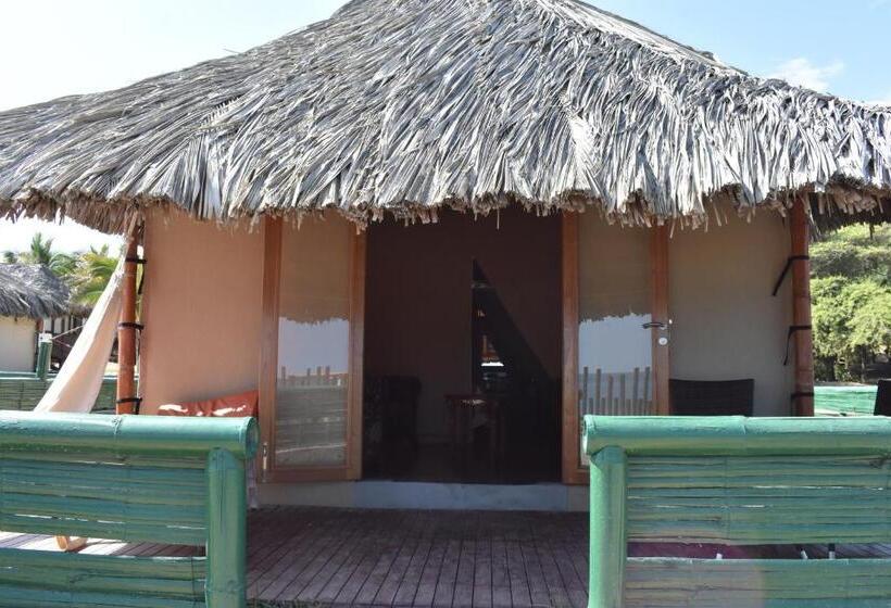 Люкс Кровать Кинг, Vichayito Bungalows & Carpas