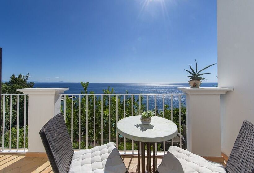 Номер Superior Вид на Море, Maresca Hotel Praiano