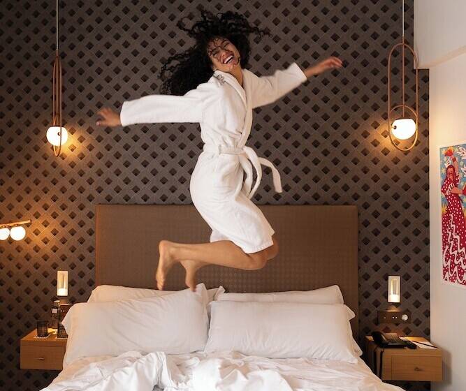 Premium room with terrace, Umusic Hotel Madrid