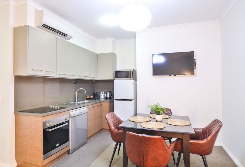 침실 1개 디럭스 아파트, Indulge Apartments   Ontario