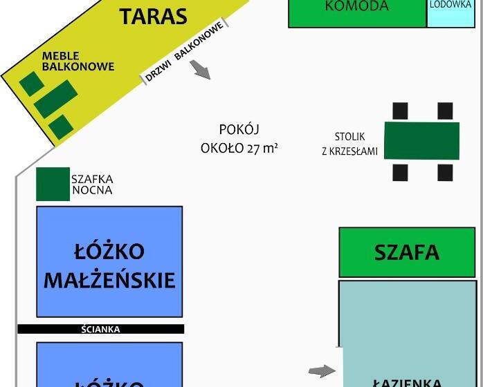 Номер Стандарт с Террасой, Arena Slonca