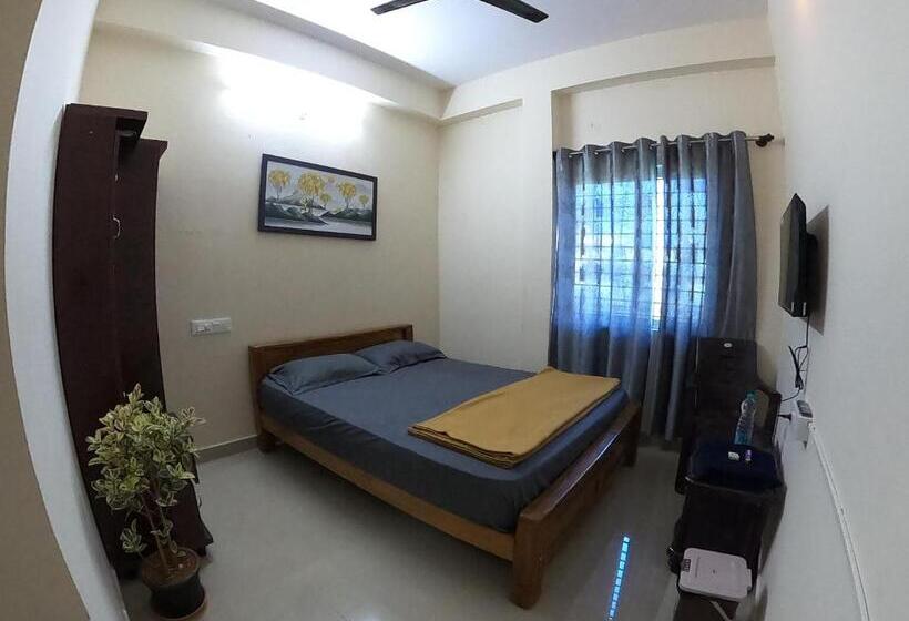 带大床的豪华间, Happy Holiday Inn Service Apartment