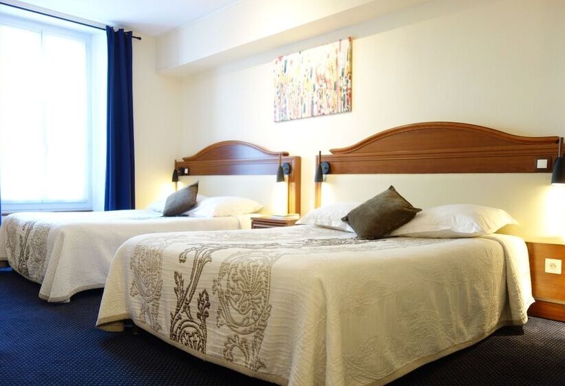 Четырехместный Номер Стандарт, Logis Hôtel Central