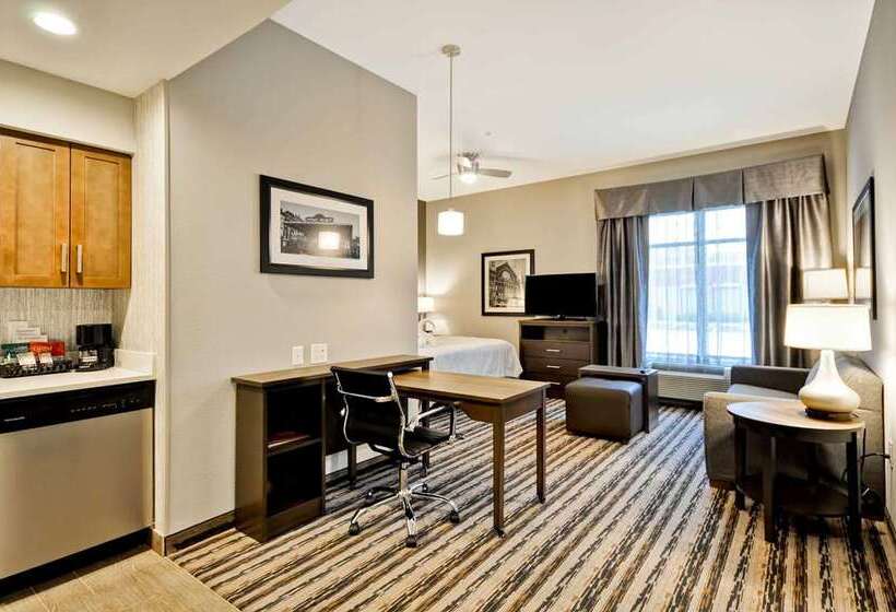 带大床的标准工作室, Home2 Suites By Hilton Clarksville/ft. Campbell