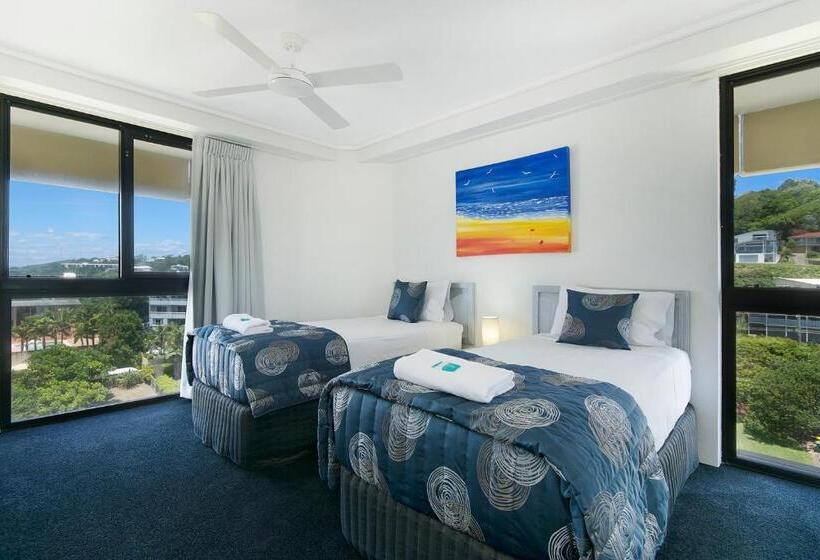 침실 3개 바다 전망 아파트, Clubb Coolum Beach Resort