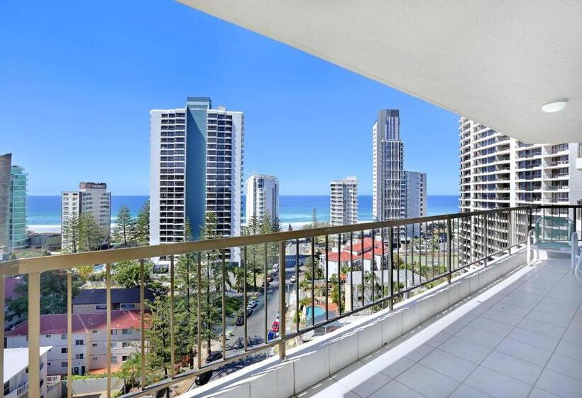 침실 3개 바다 전망 아파트, Genesis Apartments By Gold Coast Premium